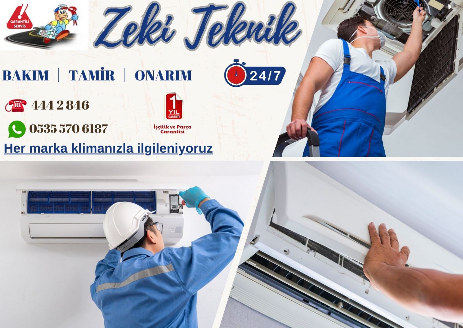 Klima Bakım Ücretleri